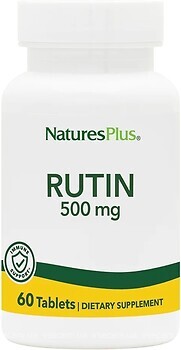 Фото Nature's Plus Rutin 500 мг 60 таблеток