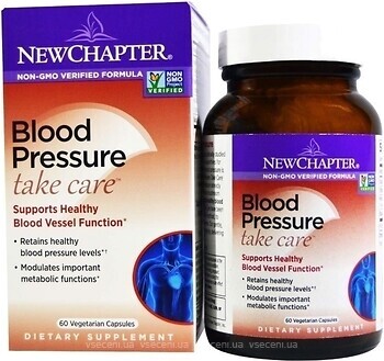 Фото New Chapter Blood Pressure 60 капсул