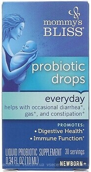 Фото Mommy's Bliss Probiotic Drops 10 мл