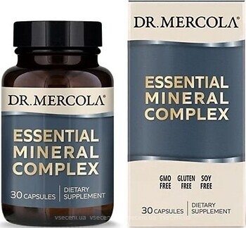 Фото Dr. Mercola Essential Mineral Complex 30 капсул