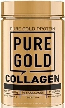 Фото Pure Gold Protein Collagen зі смаком ананаса 300 г