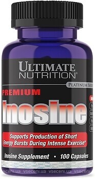 Фото Ultimate Nutrition Pure Inosine 100 капсул