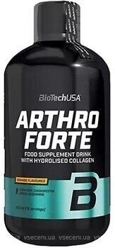 Фото BioTech Arthro Forte Liquid зі смаком апельсина 500 мл