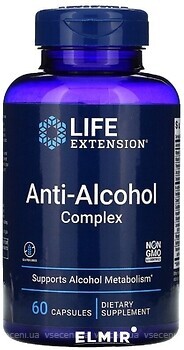 Фото Life Extension Anti-Alcohol Complex 60 капсул