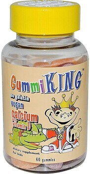Фото Gummi King Calcium Plus Vitamin D 60 таблеток
