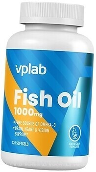 Фото VPLab Fish Oil Premium Quality Omega 3 120 капсул