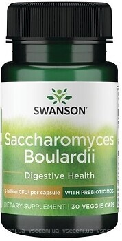 Фото Swanson Sacharomyces Boulardii 30 капсул