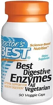 Фото Doctor's Best Digestive Enzymes 90 капсул