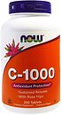 Фото Now Foods Vitamin C-1000 зі смаком шипшини 250 таблеток