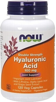 Фото Now Foods Hyaluronic Acid with MSM 50 мг 60 капсул