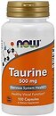 Фото Now Foods Taurine 500 мг 100 капсул