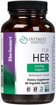 Фото Bluebonnet Nutrition Intimate Essenitals For Her Fertility Support 60 капсул (BLB4022)
