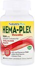 Фото Nature's Plus Hema-Plex Iron со вкусом ягод 60 таблеток
