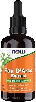 Фото Now Foods Pau D'Arco Extract Liquid 59 мл (4910)