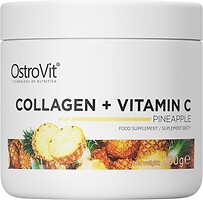 Фото OstroVit Collagen + Vitamin C со вкусом ананаса 200 г