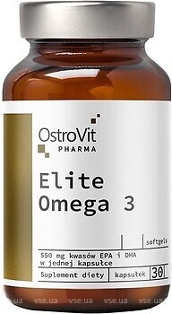 Фото OstroVit Pharma Elite Omega 3 30 капсул