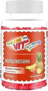 Фото Dolche Vit Мультивитамин для детей на основе пектина 60 таблеток