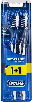 Фото Oral-B Набір зубних щіток Pro-Expert Complete 7 середньої жорсткості 1+1 шт. (3014260022051)