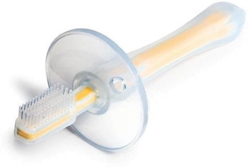 Фото Canpol babies Зубная щетка силиконовая с ограничителем (10/500)