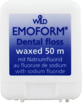 Фото Dr.Wild Зубна нитка Emoform Dental Floss Waxed 50 м