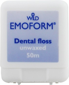 Фото Dr.Wild Зубна нитка Emoform Dental Floss Unwaxed 50 м