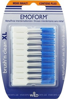 Фото Dr.Wild Набор межзубных ершиков Emoform Brush'n Clean XL 50 шт.