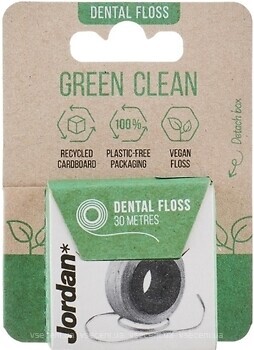 Фото Jordan Dental Зубна нитка Green Clean Dental Floss 30 м