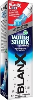 Фото BlanX Зубна паста White Shock з Led ковпачком 50 мл