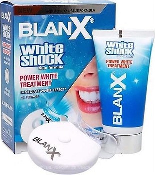 Фото BlanX Зубна паста White Shock з активатором Led Bite 50 мл