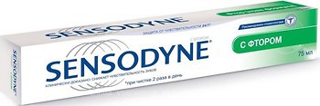 Фото Sensodyne Зубная паста с фтором 75 мл