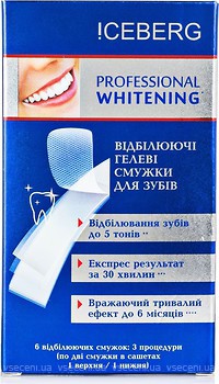 Фото !ceberg Отбеливающие полоски Professional Whitening 6 шт.