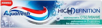Фото Aquafresh Зубная паста High Definition White Морозная мята 75 мл