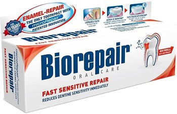 Фото Biorepair Зубна паста Fast Sensitive Repair 75 мл