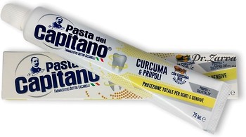 Фото Pasta del Capitano Зубная паста Turmeric & Propolis 75 мл