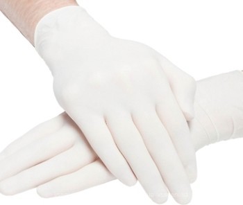 Фото Medicom рукавички латексні SafeTouch E-Series опудрені S (р. 7) 1 пара