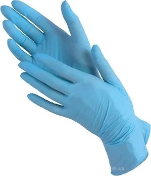 Фото Medicom перчатки нитриловые SafeTouch Advanced E-Series неопудренные S (р. 7) 1 пара
