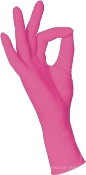 Фото Ampri рукавички нітрилові неопудрені Style Color Grenadine M (р. 7-8) 100 шт