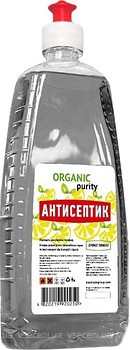 Фото Organic Purity антисептик для рук Aqua Factory Лимон 1 л
