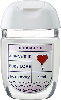 Фото Mermade антисептик для рук Pure Love 29 мл (MR0027)