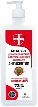 Фото Medical Def. дезинфекционное средство с дозатором MDA 72+ 1 л