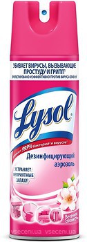 Фото Lysol спрей для дезінфекції поверхонь Весняна свіжість 400 мл