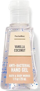 Фото Bath & Body Works антисептический гель для рук Vanilla Coconut 29 мл