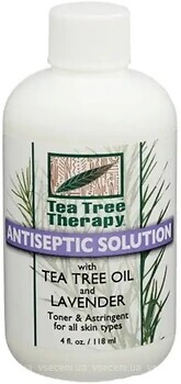Фото Tea Tree Therapy антисептичний розчин з оліями чайного дерева і лаванди 118 мл