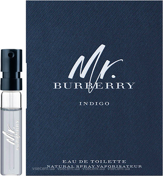Фото Burberry Mr. Burberry Indigo 2 мл (пробник)