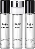 Фото Chanel Bleu de Chanel EDT 3x 20 мл (запасний флакон)