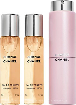 Фото Chanel Chance 3x 20 мл (запасний флакон)