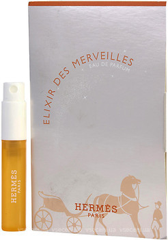 Фото Hermes Elixir des Merveilles 2 мл (пробник)