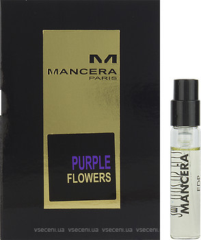 Фото Mancera Purple Flowers 2 мл (пробник)