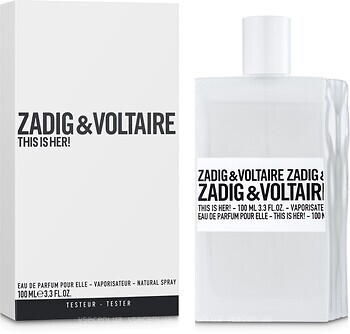 Фото Zadig & Voltaire This is Her 100 мл (тестер)
