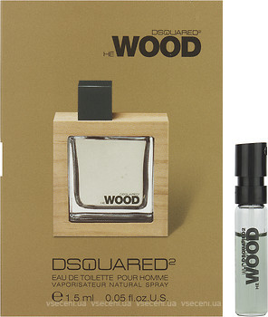 Фото Dsquared2 He Wood 1.5 мл (пробник)